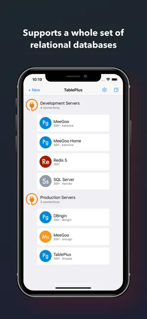 Screenshot 1 TablePlus - Database Client iphone