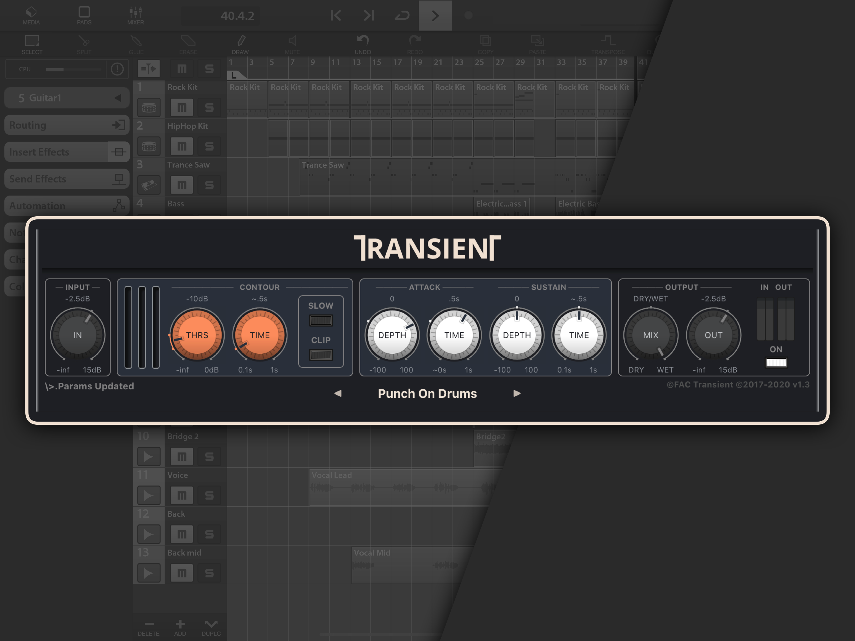 FAC Transient