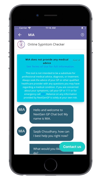MiA - Symptom Checker screenshot-5