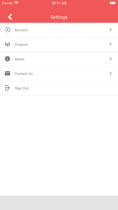 App screenshot