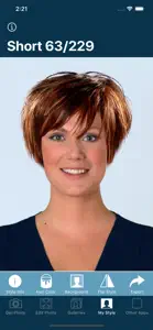 Hairstyle Try On PRO screenshot #2 for iPhone