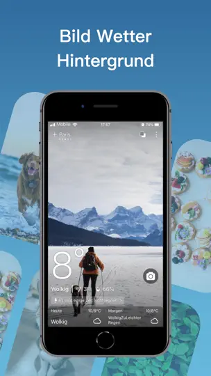 Screenshot von Live Wetter-Wetter De Pro auf dem iPhone 5