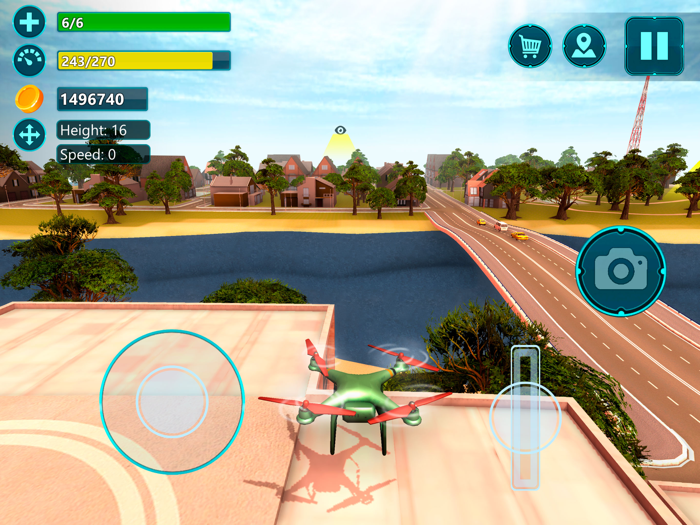 Quadcopter Drone Simulator