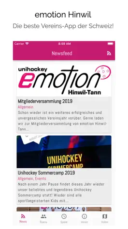 Game screenshot Unihockey emotion Hinwil-Tann mod apk