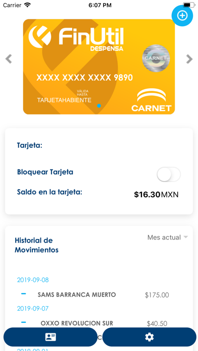 Screenshot #1 pour Finutil Movil