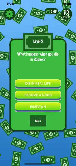 Game screenshot Quizes for Roblox Robux apk