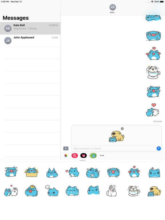 Screenshot #6 pour Capoo Cat Animated Sticker
