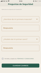 Banco del Bienestar Token screenshot
