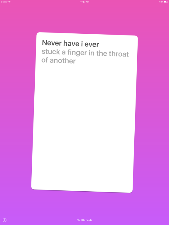 Screenshot #5 pour Never have I ever! Party game