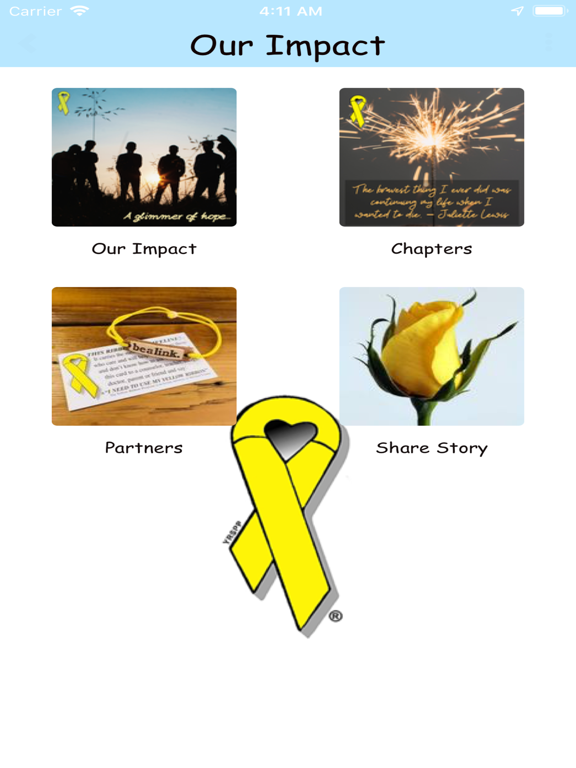 Screenshot #6 pour Yellow Ribbon App