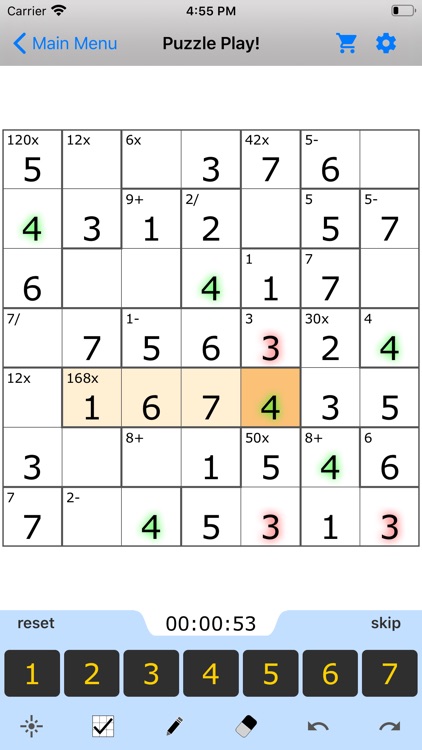 Mathdoku Challenge! screenshot-3