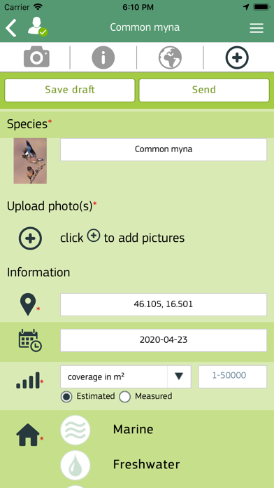 Invasive Alien Species Europe Screenshot