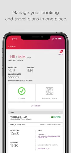 Captura de Pantalla 2 Virgin Atlantic iphone