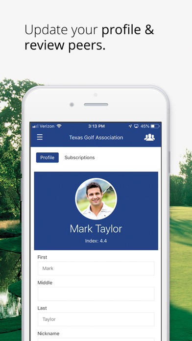 Texas Golf Association App screenshot 4