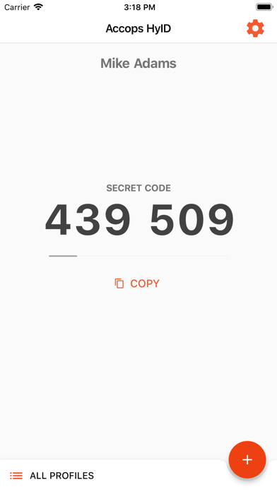 How to cancel & delete Accops HyID from iphone & ipad 1