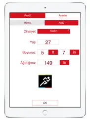 koşu ve yürüme harcanan kalori ipad resimleri 2