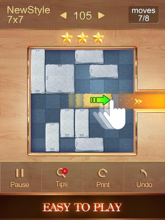 Screenshot #4 pour Golden Unblock Puzzle