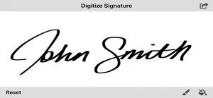 Digitize Signature screenshot #1 for iPhone