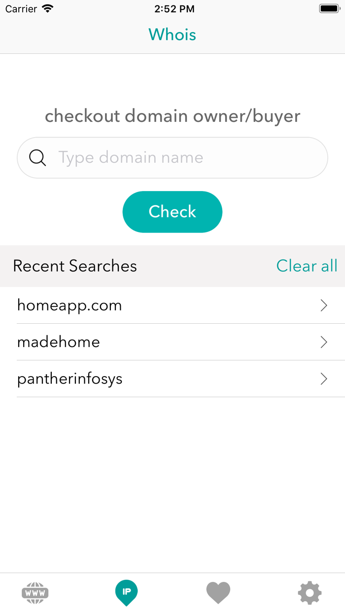 Domain Checker and WHOIS lookup