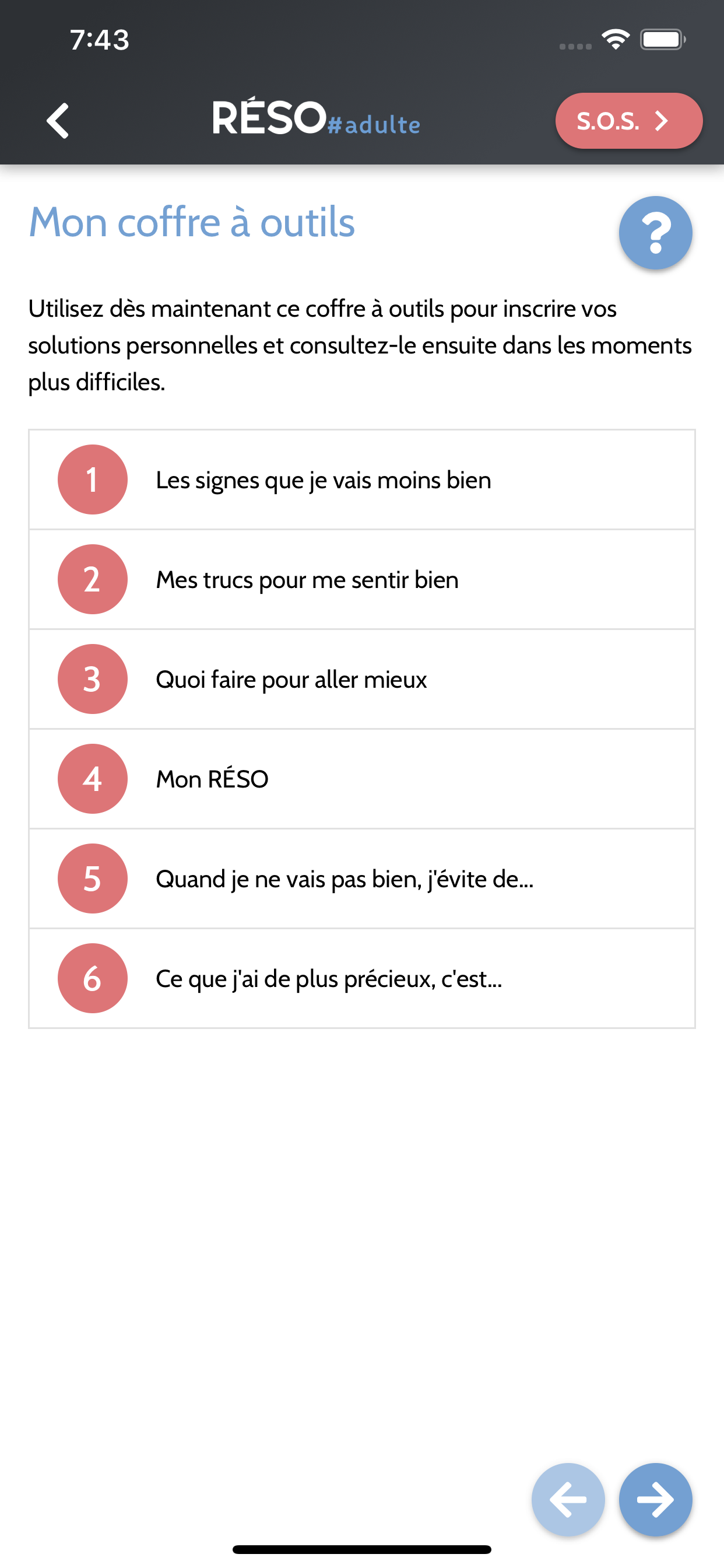 RÉSO #adulte