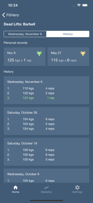 FitHero - Gym Workout Tracker(圖4)-速報App