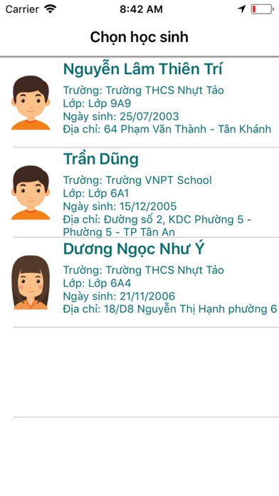 Screenshot #2 pour Sổ Điểm Thông Minh