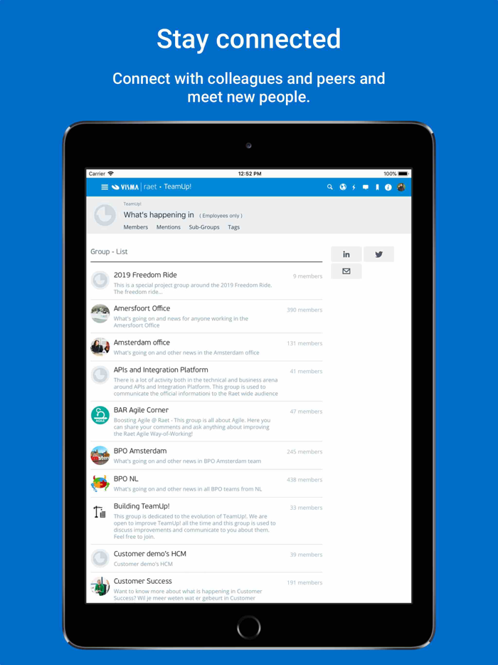Visma Raet Community App