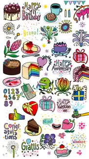 celebrate the day stickers iphone screenshot 1