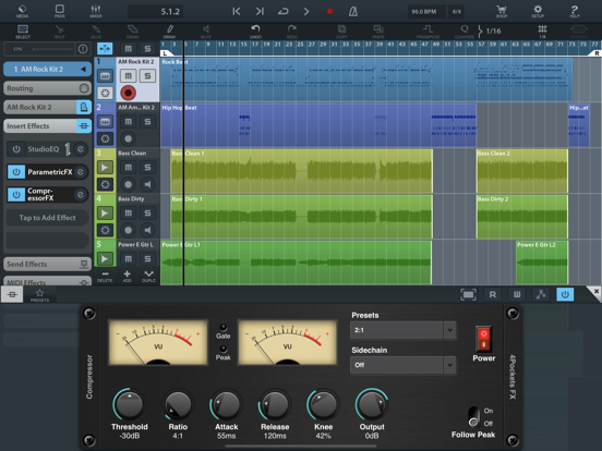 Screenshot #5 pour Audio Compressor AUv3 Plugin