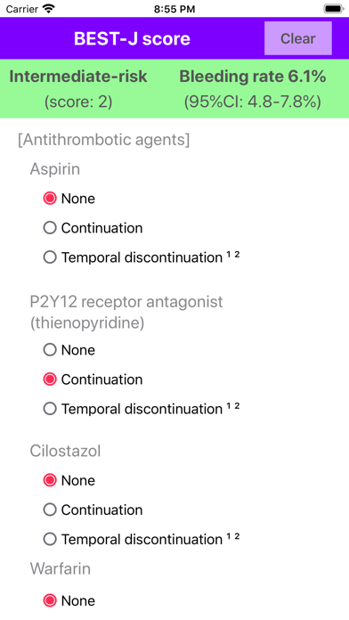 Screenshot #1 pour BEST-J score