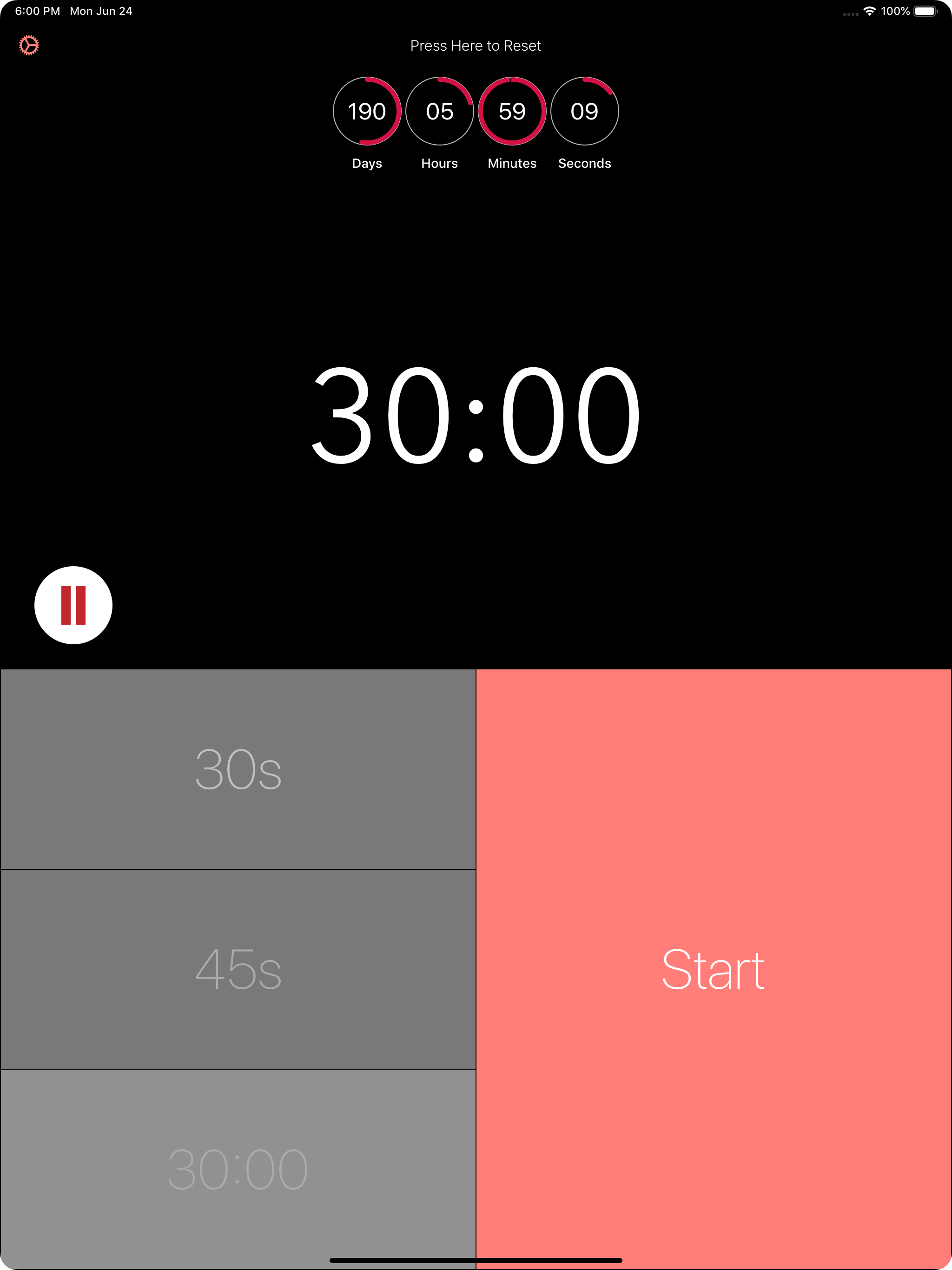 Time Up - Date countdown