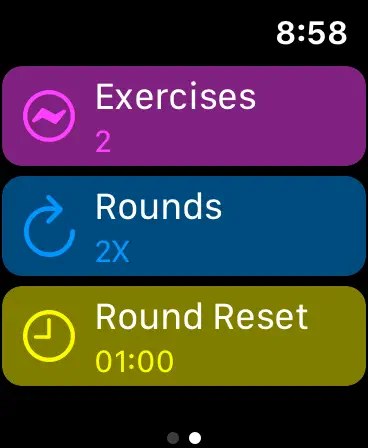 Screenshot #3 pour Interval Exercise Timer