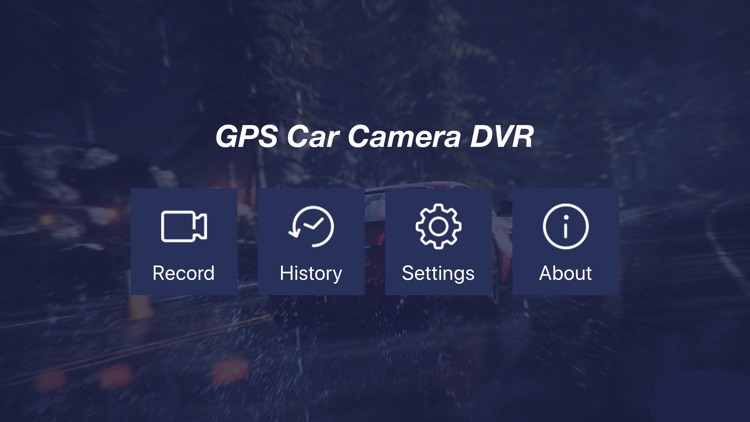 GPS Car Camera DVR