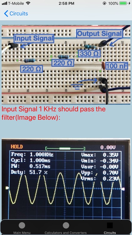 Electronics Circuit Calculator