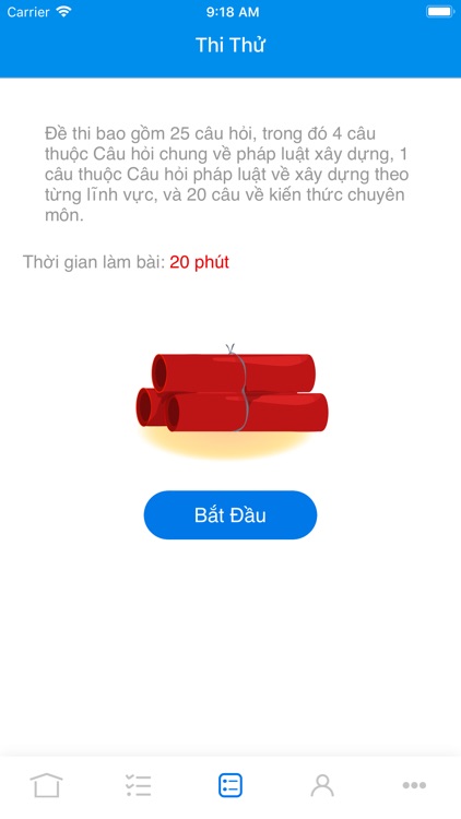 Sát Hạch Chứng Chỉ Xây Dựng screenshot-3