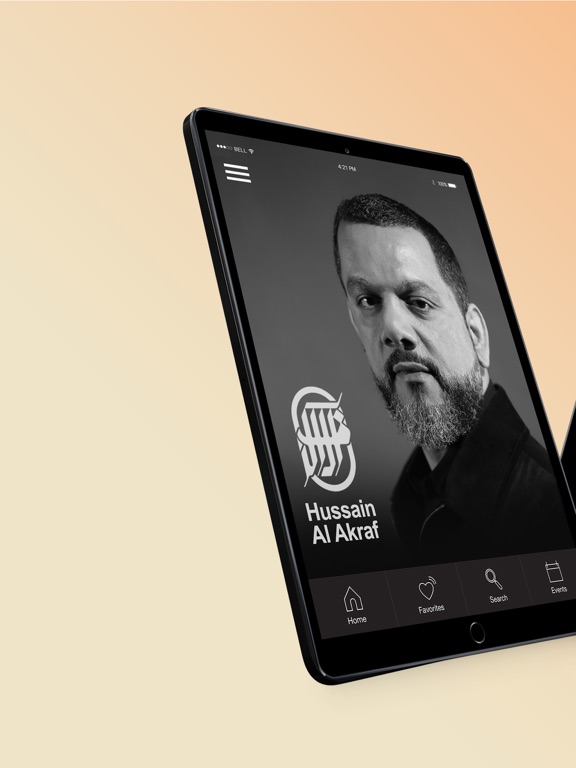 حسين الاكرف- التطبيق الرسمي iPad screenshot 3 - Music app