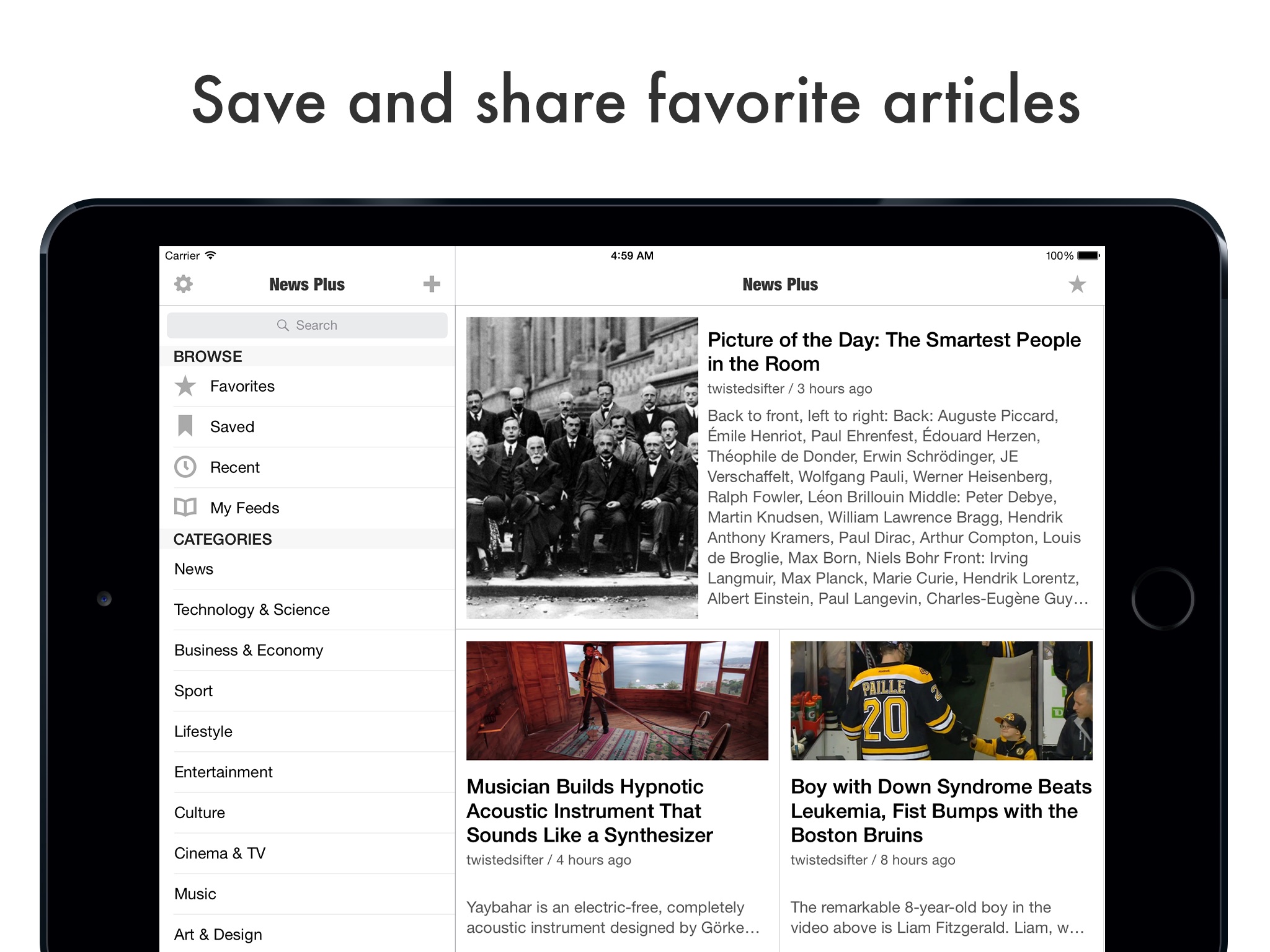 News Plus - Discover the Web screenshot 3
