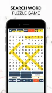 word search fun puzzle iphone capturas de pantalla 1