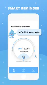 drink water reminder iphone screenshot 1