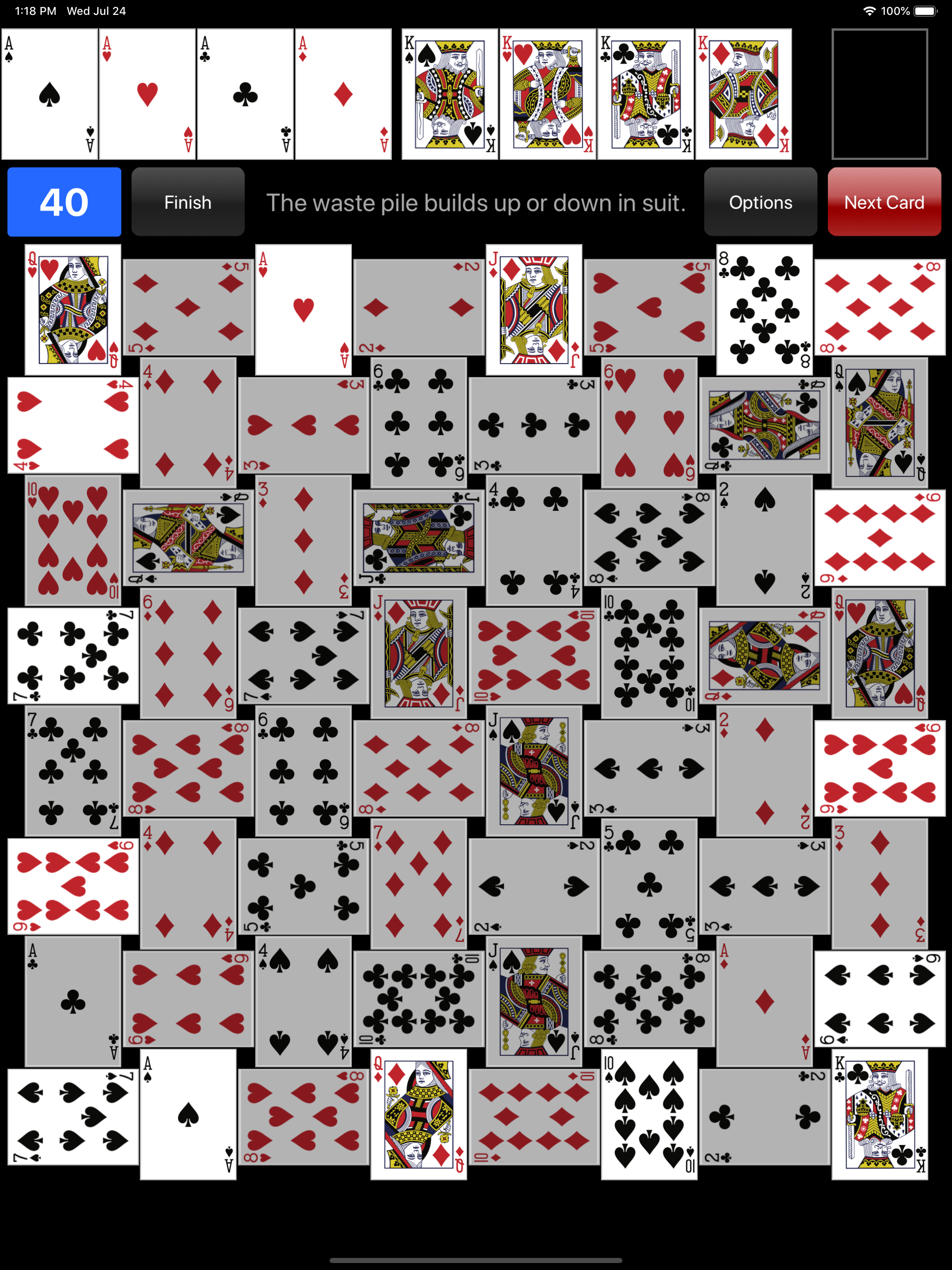 Crazy Quilt Solitaire Classic screenshot 3