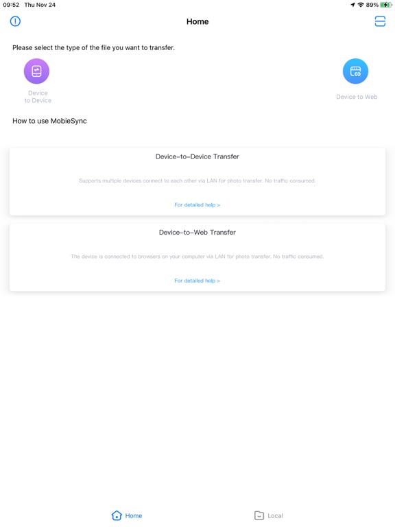 Screenshot #5 pour MobieSync