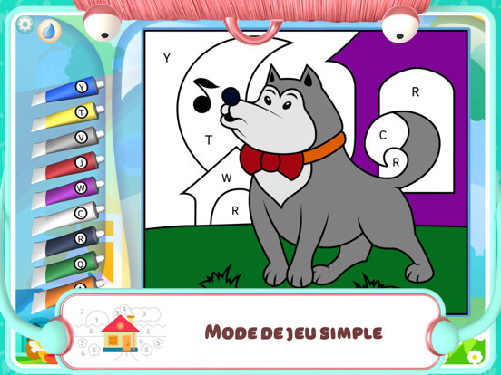 Screenshot #6 pour Coloriages Magiques - Chiens