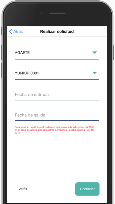 App screenshot