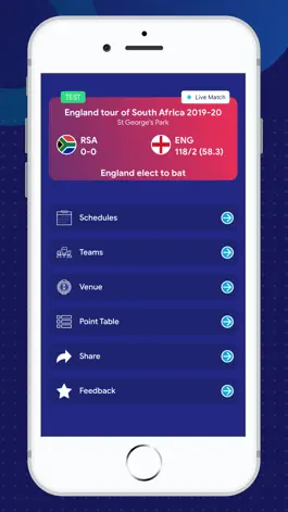 Game screenshot Live cricket scores update mod apk
