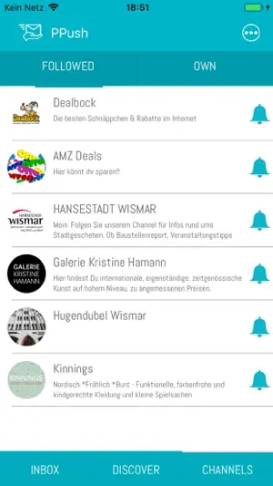 PPush Push Notification App screenshot 3