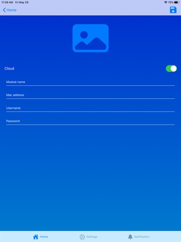 IP Controller iPad screenshot