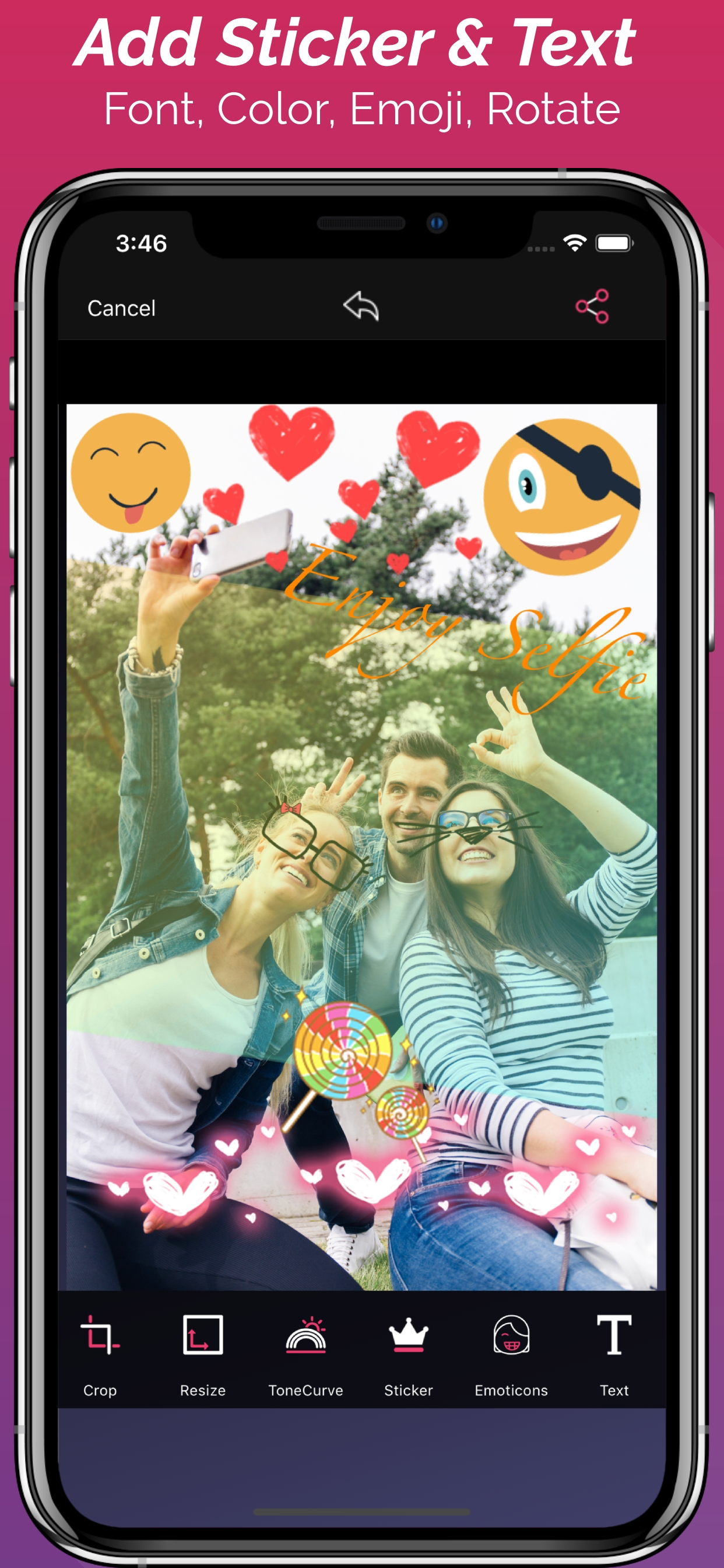 Selfie Cam - Beauty Camera screenshot 4