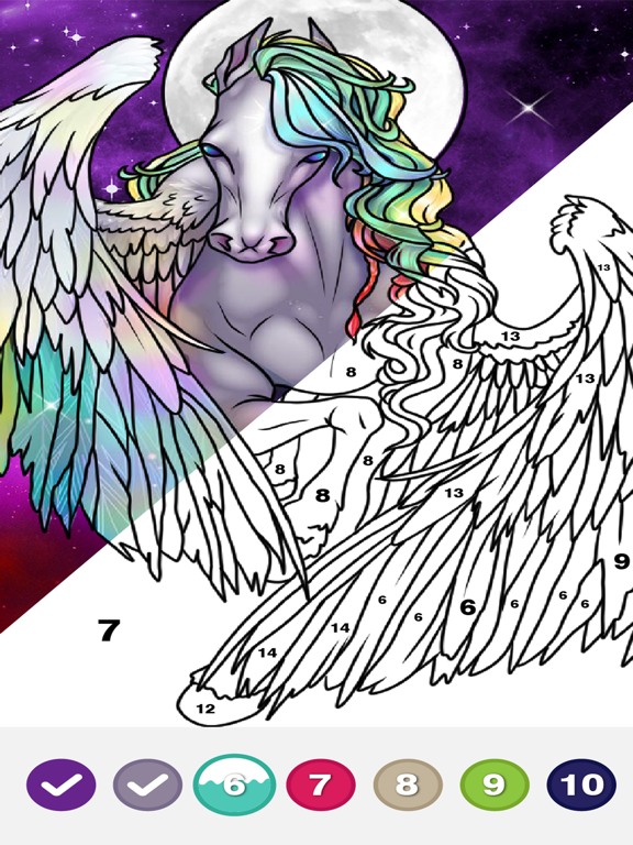 Screenshot #5 pour Color by Number - Oil Painting