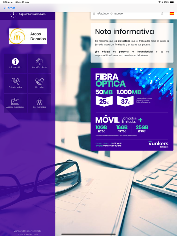 Screenshot #4 pour RegistraEntrada