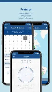 siddur zmanim luach minyanim iPhone Captures Décran 4